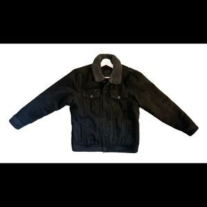 Abercrombie and Fitch Black Trucker jacket